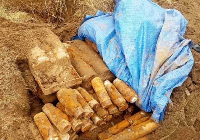 odnalezione niewybuchy