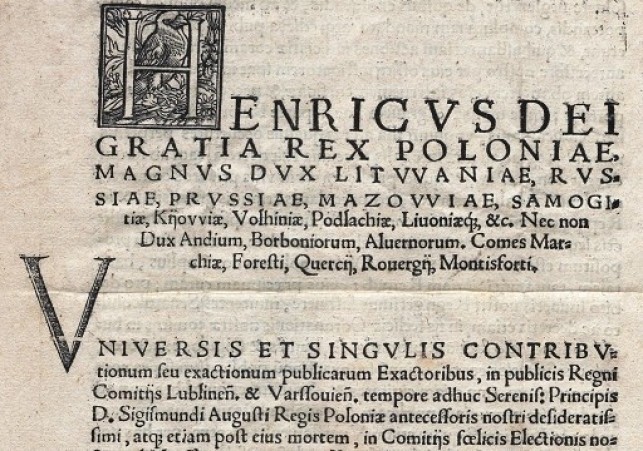 artykuly henrykowskie