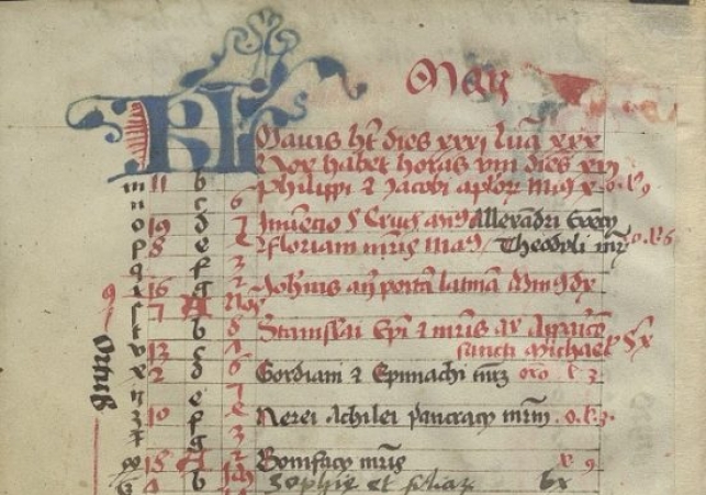 sredniowieczny kalendarz